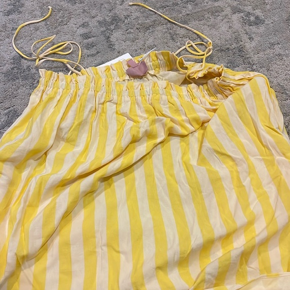New with tags - showmeyourmumu - Angel Mini Dress in Sunny Stripe - women’s - Picture 1 of 2